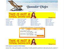 Tablet Screenshot of buscadorviajes.com